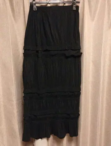 엔폴드 STRAIGHT PLEATS SKIRT 38