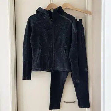 [ 컨디션 최상 ] adidas 후드 부착 니트 저리 셋업 S 사이즈