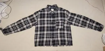 BDG Cropped Plaid Flannel Shirt