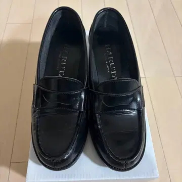 HARUTA 로퍼 블랙 23.5 EEE