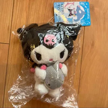 쿠로미 봉제 인형 약 15cm 고베 스마 시월드 한정판 산리오 레어