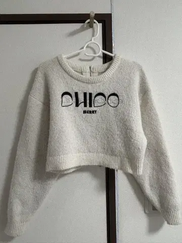 CHICO 크롭 니트 화이트