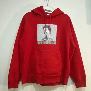 King Gnu 화이트 후드티