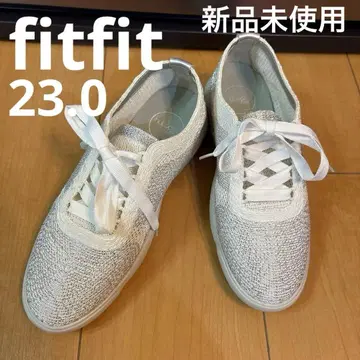 미사용 새상품 fitfit 후왓폰 블레이드 레이스업 스니커즈 23.0