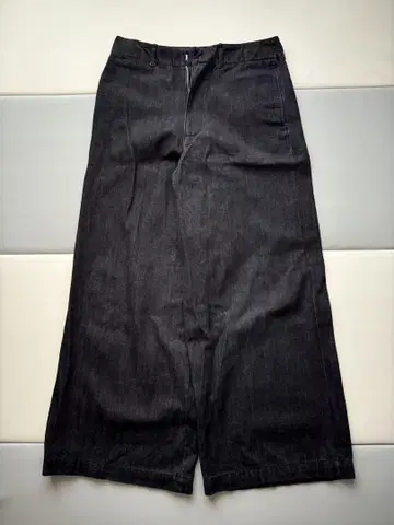 UNLIIL 블랙 데님 팬츠