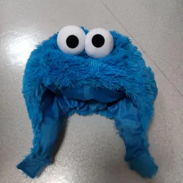 쿠키 몬스터 플리스 모자