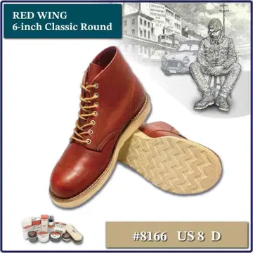RED WING 6인치 클래식 라운드#8166 US8D
