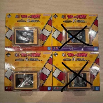 톰과 제리 제일복권 하코니와루도 피규어 세트