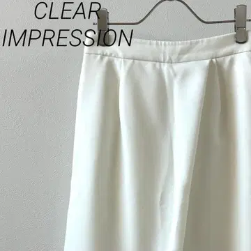 CLEAR IMPRESSION 가우초 팬츠 스카초 허리밴딩
