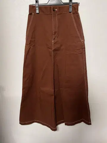 adam et rope 브라운 롱 스커트
