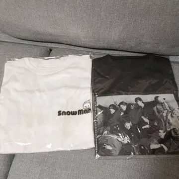SnowMan Snow World 스타디움 라이브 T셔츠 세트