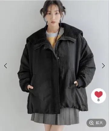 로리즈팜 BIG 칼라 플라이트 블루종