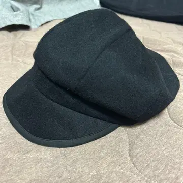 CA4LA 울 블랙 헌팅 캡