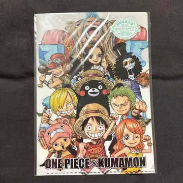 ONE PIECE x KUMAMON A4 클리어 파일