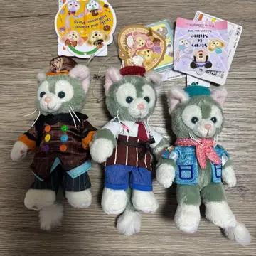 젤라토니 인형 배지 3개 세트