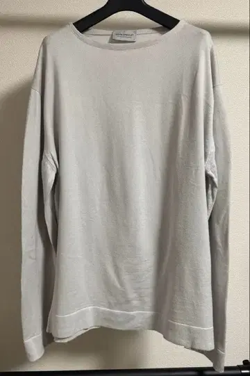 [ JOHN SMEDLEY ] 보트넥 니트 시아일랜드 코튼 니트