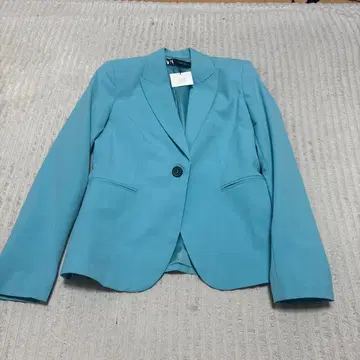 ZARA 스카이블루 테일러드 자켓