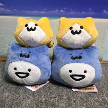 오분구토이잇쇼 빙글빙글 꼬리 봉제 인형 전종 4체 세트
