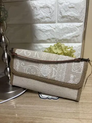 핸드메이드 프렌치 2개 지퍼 장지갑