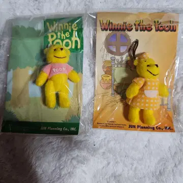 곰돌이 푸 치비 캐릭터 2개 세트