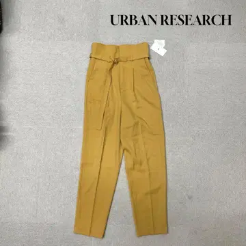 새상품 URBAN RESEARCH 하이웨스트 테이퍼드 팬츠