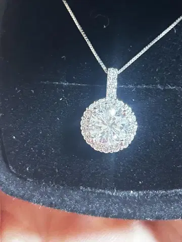 1.138ct 다이아 목걸이