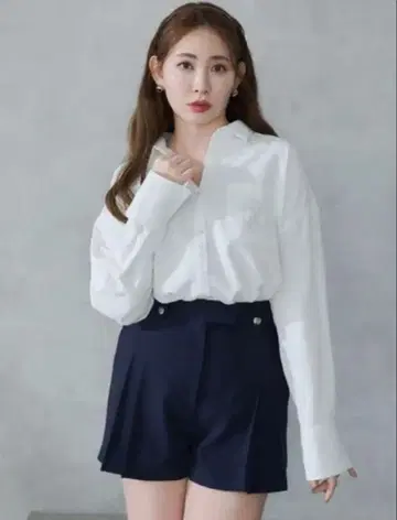 Herlipto Comfort Oversized Shirt white
