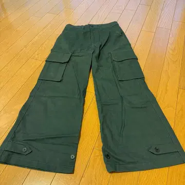 CLEL 카고 팬츠 M 사이즈 올리브 그린