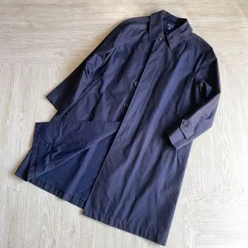 사이즈 1 오르치발 히요쿠 스텐카라 코트 네이비 코튼