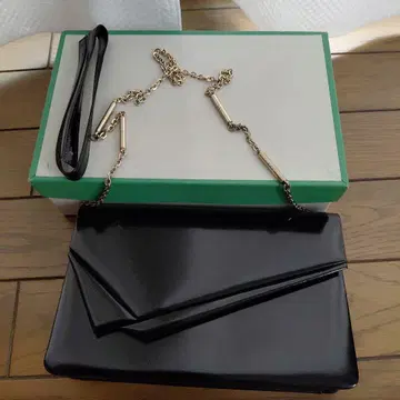 봉투형 블랙 파티 백