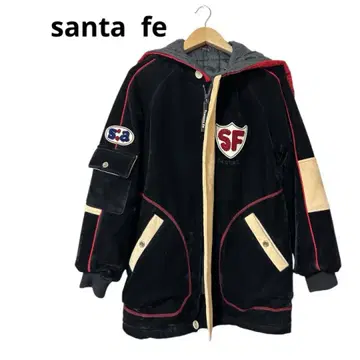 [ santafe ] 산타페 후드 부착 코트 벨벳 자켓