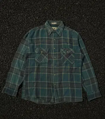 Used 80s northwest territory 체크 셔츠