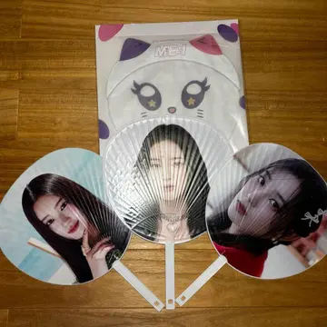 ME:I 사쿠라이 미우 부채 세트 부채 커버 포함