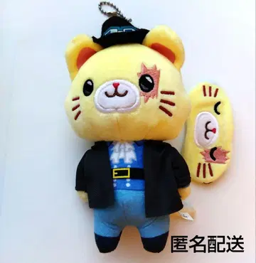 원피스 사보 안대 포함 봉제 인형 키링 withCAT