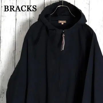해외 구제 의류 BRACKS 빅 사이즈 집업 풀 집업 코튼 후드티