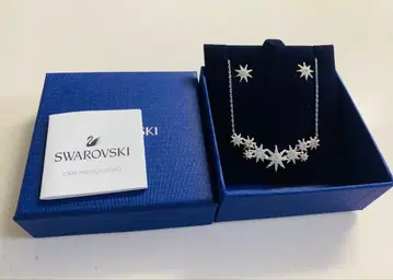 스와로브스키 Swarovski FIZZY 귀걸이&목걸이 세트
