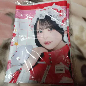 무지개 네이비 쿠리하라 마유 페이스 타월