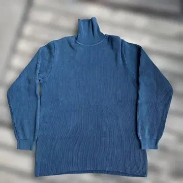 Y's for men 터틀넥 스웨터 파랑