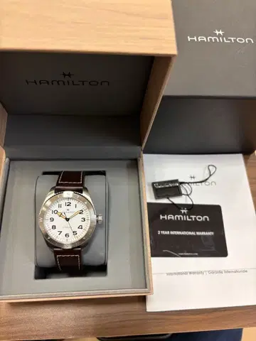 해밀턴 HAMILTON 카키 필드 익스페디션 하자품
