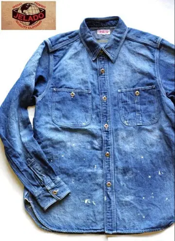 JELADO 레일 로더 셔츠 사이즈 36 S