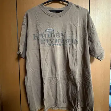 Harley-Davidson 티셔츠 브라운 11월 말 판매 중단