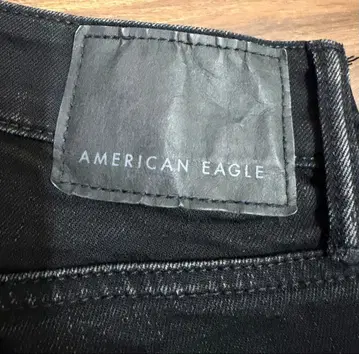 새상품급 AMERICAN EAGLE 블랙 스키니 데님
