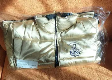 보스점퍼 산토리 커피 BOSS 골드 다운 자켓