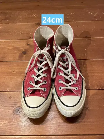 컨버스 24cm CT 70 중고 하이컷 스니커즈