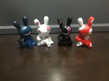 블랙 토끼 7 BLACK RABBiT 7 밤벚꽃 벚꽃 무늬 4종 세트