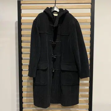 [ 새상품급 ] 영국제 글로벌올 헤링본 울 더플 코트 42