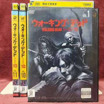 [ 전권 세트 일본어 더빙 ] 워킹 데드 시즌 10 렌탈 DVD