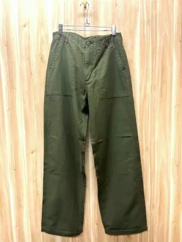 월드 워커즈 백 새틴 퍼티그 팬츠 OD-XL/일본제