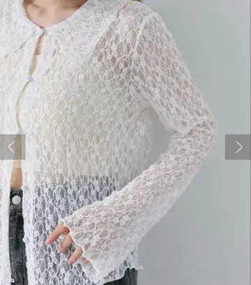 Kastane 카라 레이스 풀오버