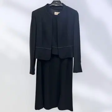 블랙 포멀 관혼상제 11호 원피스와 자켓 새상품급
